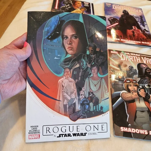 Star Wars Marvel Graphic Novel Lot - Darth Vader, Rogue One, Bounty Hunters (6) - Picture 5 of 14